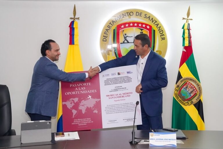 Becas al Mérito Santandereano llega a su segunda edición: 500 nuevas oportunidades para estudiar un posgrado internacional